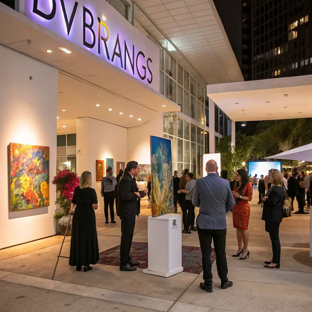 Image of an art event at BVDRANGS